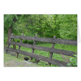 Cartão Cerca de Picet Vermont