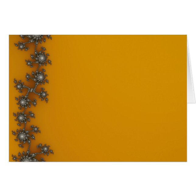 Cartão Cerca - Placa Fractal (Frente Horizontal)