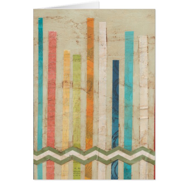 Cartão Cercas de papel IV para cima (Frente)