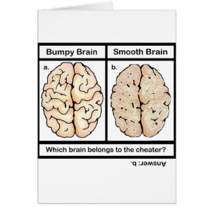 Cartão Cérebro de Trapaça