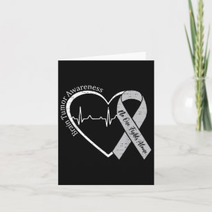Cartão Cérebro Tumor Sensibilização Cinzas Cardíacas Home
