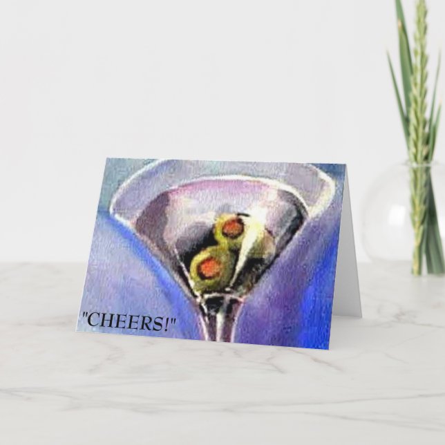 Cartão "CÉREBROS!" Por Karen J. Layer (Frente)