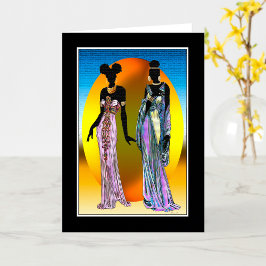 Cartão Cerimônia Cultural Afrocentrica