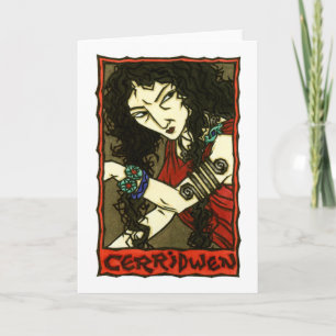 Cartão Cerridwen Greeting Card