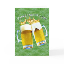 Cerveja De dia de os pais No Design De Peixe