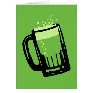 Cartão Cerveja Verde