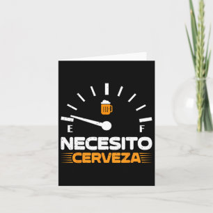 Cartão Cerveza Cinco De M
