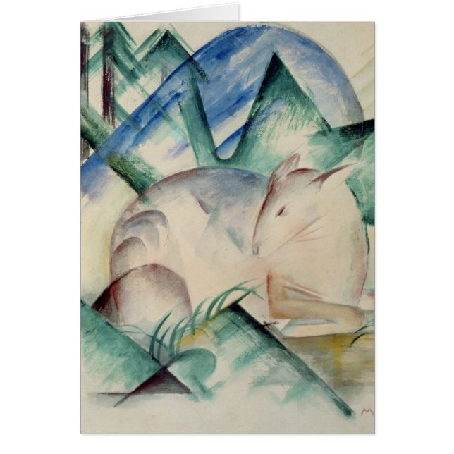 Cartão Cervos do sono (Frente)