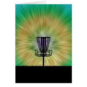 Cartão Cesta de Golfe de Disco Secundário