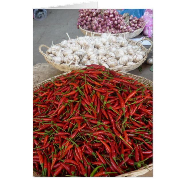 Cartão cestos de mercado (Frente)