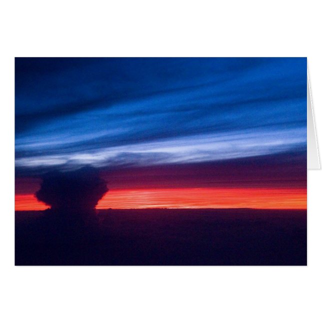 Cartão Céu de Carolina (Frente Horizontal)