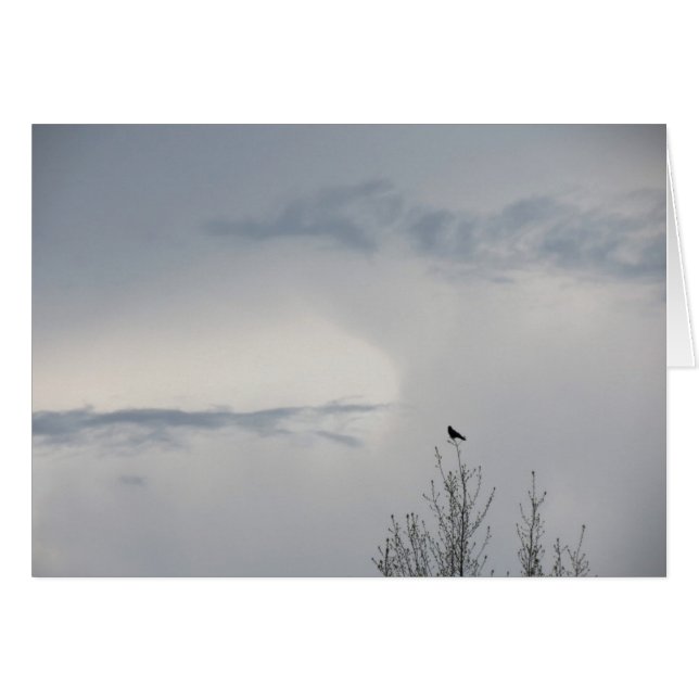 Cartão Céu de outono 2014 (Frente Horizontal)