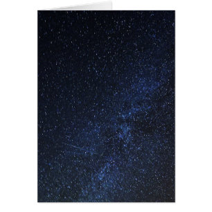 Cartão Céu estrelado