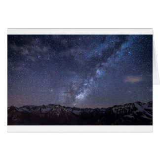 Cartão Céu estrelado
