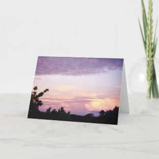 Cartão Céu grande de Texas