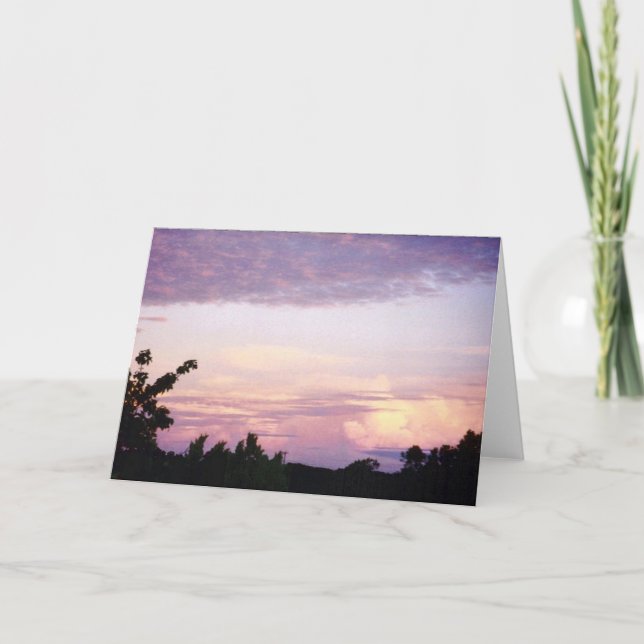 Cartão Céu grande de Texas (Frente)