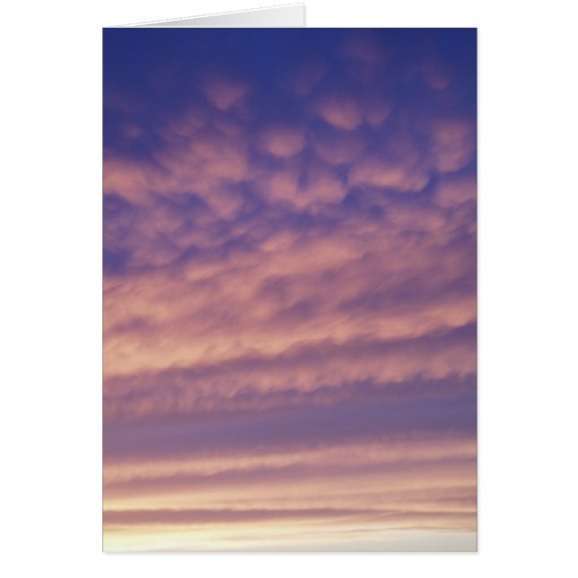 Cartão Céu sunset (Frente)