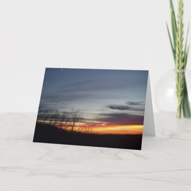 Cartão Céus de Indiana (Frente)