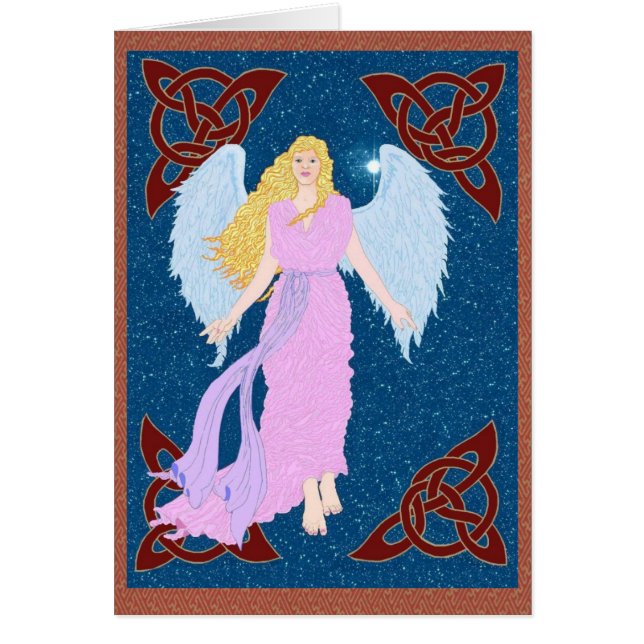 Cartão Céus do anjo (Frente)