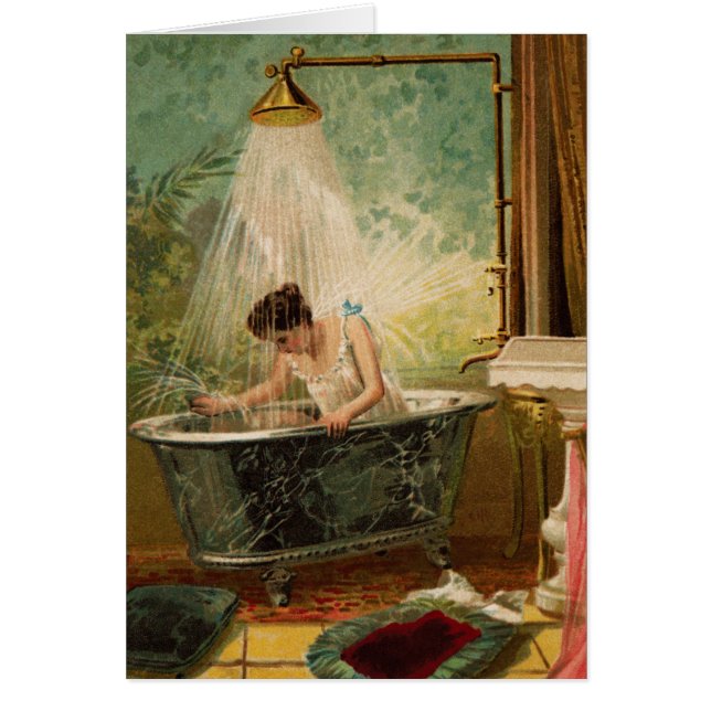 Cartão Chá a placa dobrada (Frente)