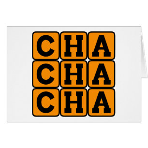 Cartão Cha Cha Cha, Música de Dança Cubana