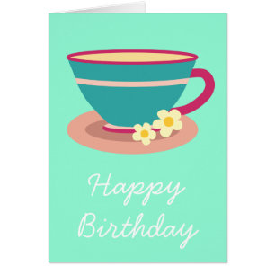 Cartão Chá de camomila para amantes de chá