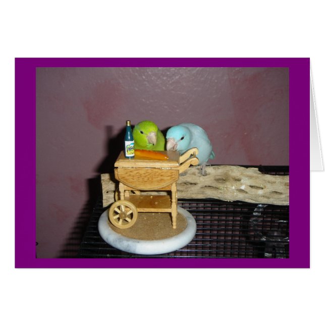 Cartão Chá para dois (Frente Horizontal)