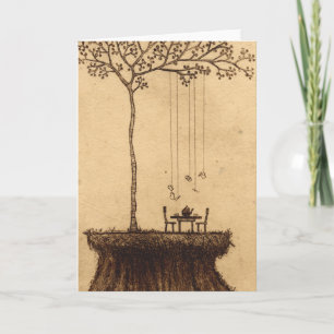 Cartão Chá para Dois