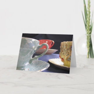 Cartão Chá para Três