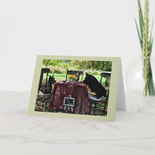 Cartão Chá para Três (Frente)