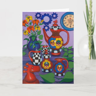 Cartão Chá para você & mim