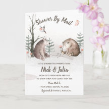 Chá Por Correio, Chá de fraldas De Woodcolor Em