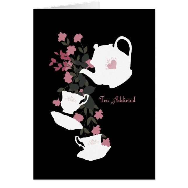 Cartão Chá viciado (Frente)