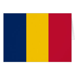 Cartão Chad Flag