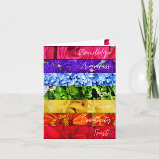 Cartão Chakra Blooms