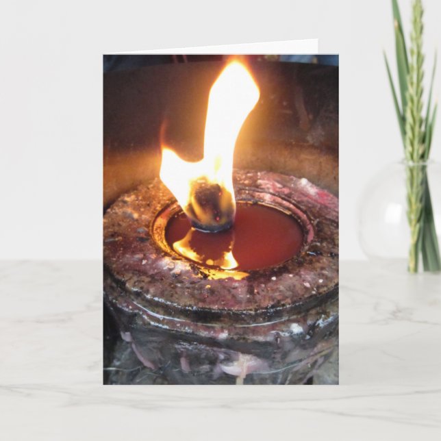 Cartão chama (Frente)