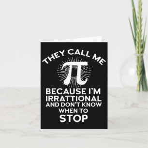 Cartão Chamam-Me Professor De Geek De Matemática Engraçad