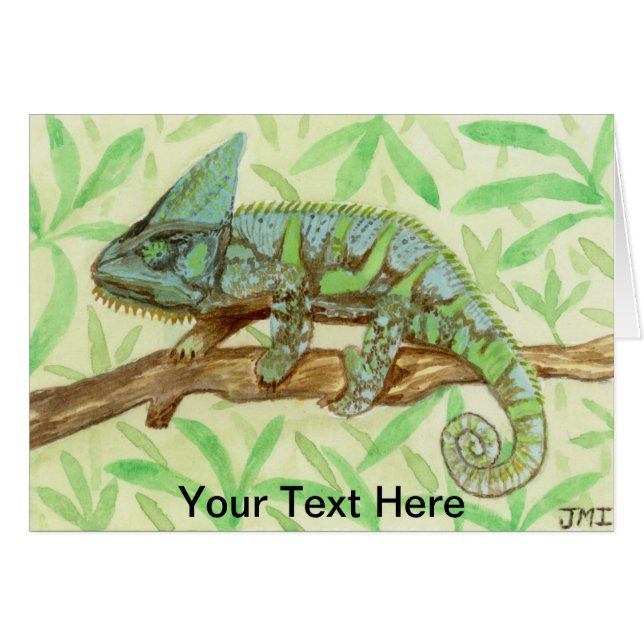 Cartão Chameleon (Frente Horizontal)