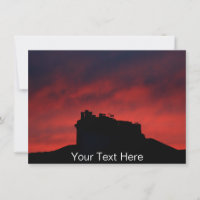 Chaminés de pôr do sol personalizáveis