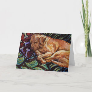 Cartão Chamois Sleeps