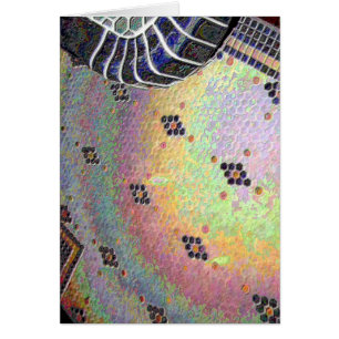 Cartão Chão de Cozinha com Hexágono