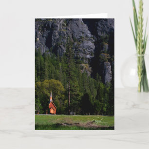 Cartão Chapel Greeting Card