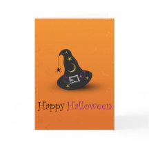 Chapéu da bruxa do Dia das Bruxas com aranha