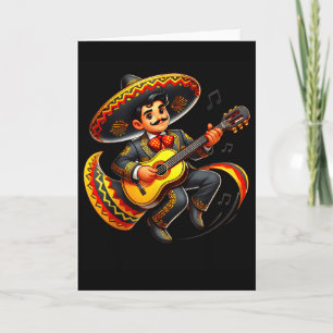 Cartão Chapéu de Mariachi Engraçado Cinco De Mayo Homens