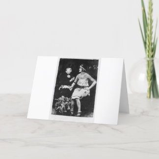 Cartão Chapéus altos e tatuagens