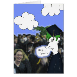 Cartão chapéus-fora