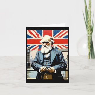 Cartão Charles Darwin 5 Sticker