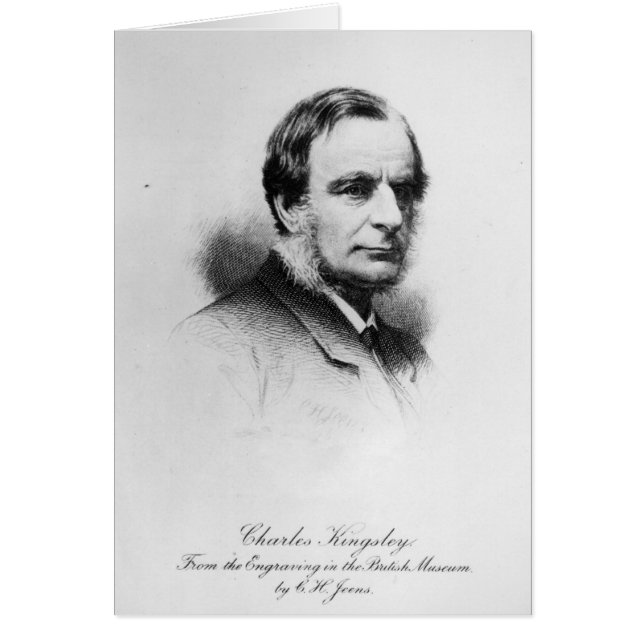 Cartão Charles Kingsley (Frente)