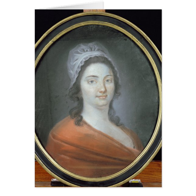 Cartão Charlotte Corday 1793 (Frente)
