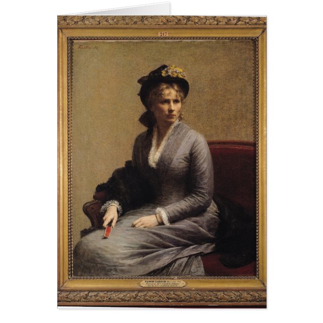 Cartão Charlotte Dubourg 1882 (Frente)